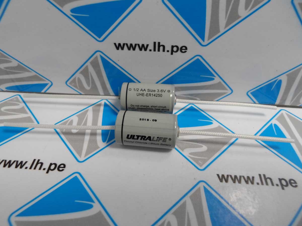 UHE-ER14250-AX     Battery Lithium 1/2AA 3.6V, 1.2Ah